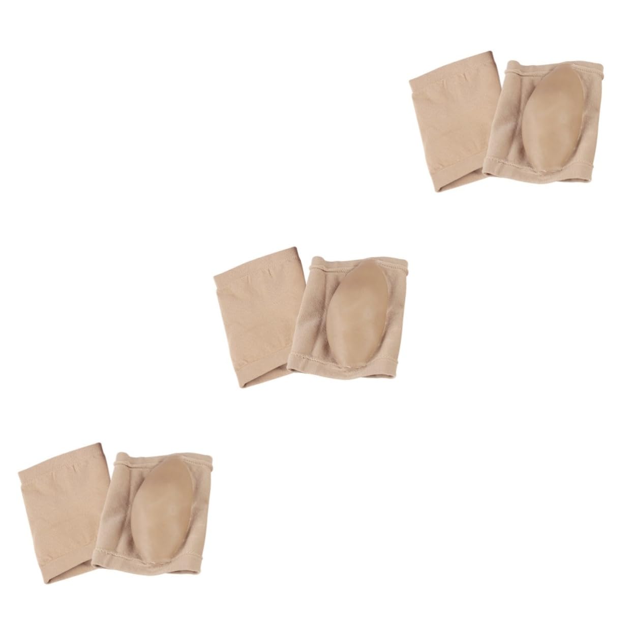 minkissy 3 Pairs Gel Socks for Women Ankle Socks Crack Prevention Moisturizing Gel Heel Comfortable and Elastic