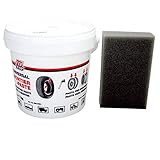国産 ビードクリーム 1kg プロ用 チップトップ ビートクリーム TC-1 スポンジ付き タイヤ パンク DIY 手組 普通車 軽自動車 バイク TIPTOP