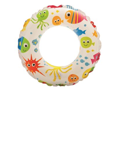 Intex Lively Print Swim Rings, Multi Color Intex Lively Print Swim Rings, Multi Color
