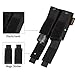 EXCELLENT ELITE SPANKER Molle Single/Double Pistol Mag Pouch Tactical Magazine Pouch Tool Organizer Holder (Double Black)