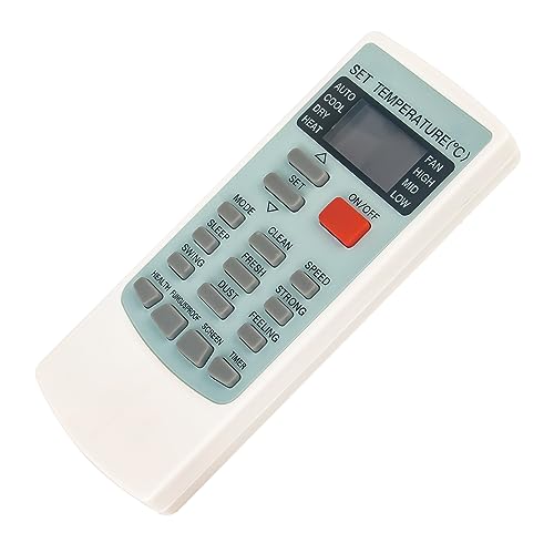 AULCMEET YKR-H002E Ersatzfernbedienung Kompatibel mit Meide AUX AC Tragbare Klimaanlage YKR-H/008 YKR-H/006E YKR-H/009 YKR-H/888