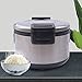 ChronosGear 3.25Gal Commercial Rice and Grain Multi Cooker, 400w 201 Stainless Steel Soup Warmer, Portable Electric Food Warmer for All Kinds of Soups and Rice (3.25Gal)