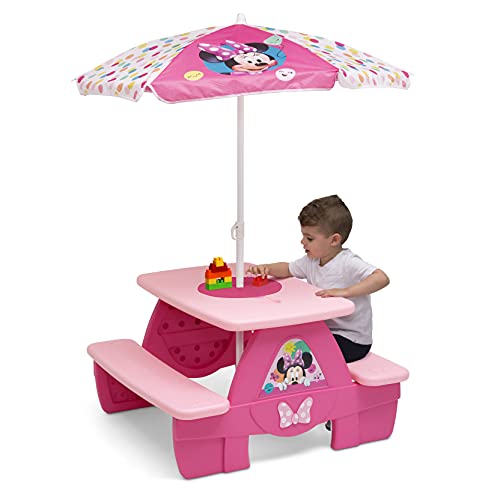 Delta Children TT89005MN-1063 4 Seat Activity Picnic Table thumb #8