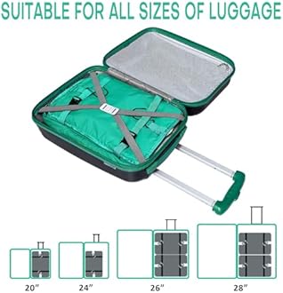 Compressible Packing Cubes Portable Hanging Closet Shelves 17"x12"x24" Extendable Travel Organizer Nylon Packing Bags for Suitcase