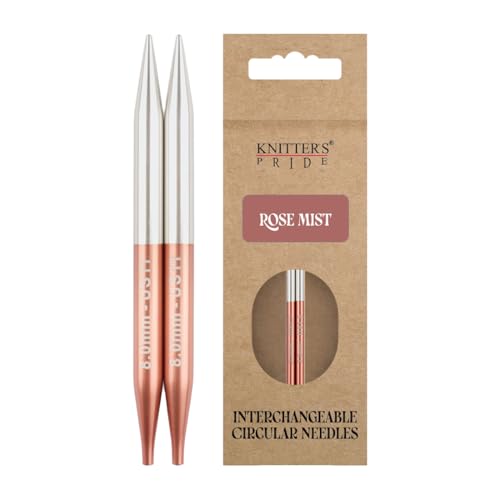 Image of Knitter's Pride Rosemist Normal Interchangeable Circular Needles 5 inch inch (13cm) - US Size 11 (8mm)