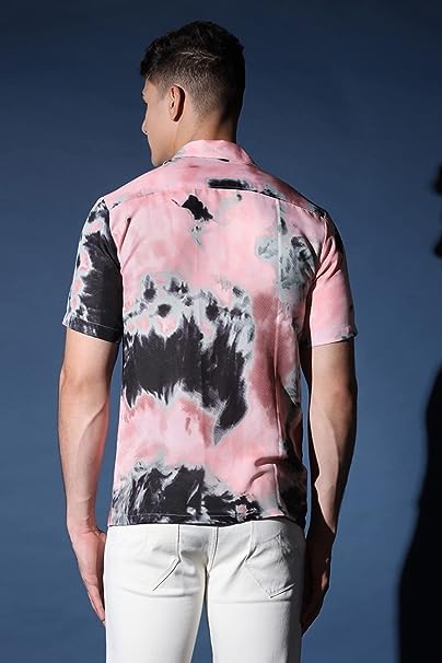 Image of DHRUVI TRENDZ Shirt for Men | Mens Casual Shirt | Men Stylish Shirt | Men Printed Shirt | Men's Regular Fit | Men Formal Shirt | Men's Solid Slim Fit