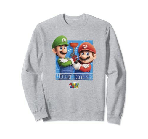 The Super Mario Bros. Movie We're The Mario Brothers Poster Sudadera