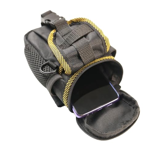 Pouch per utensili elettrici, sacchetto per utensili elettricisti | Borsa di stoccaggio della fondina degli strumenti Casa elettricista | Porta del telefono organizzatore di stoccaggio in stoffa oxfor