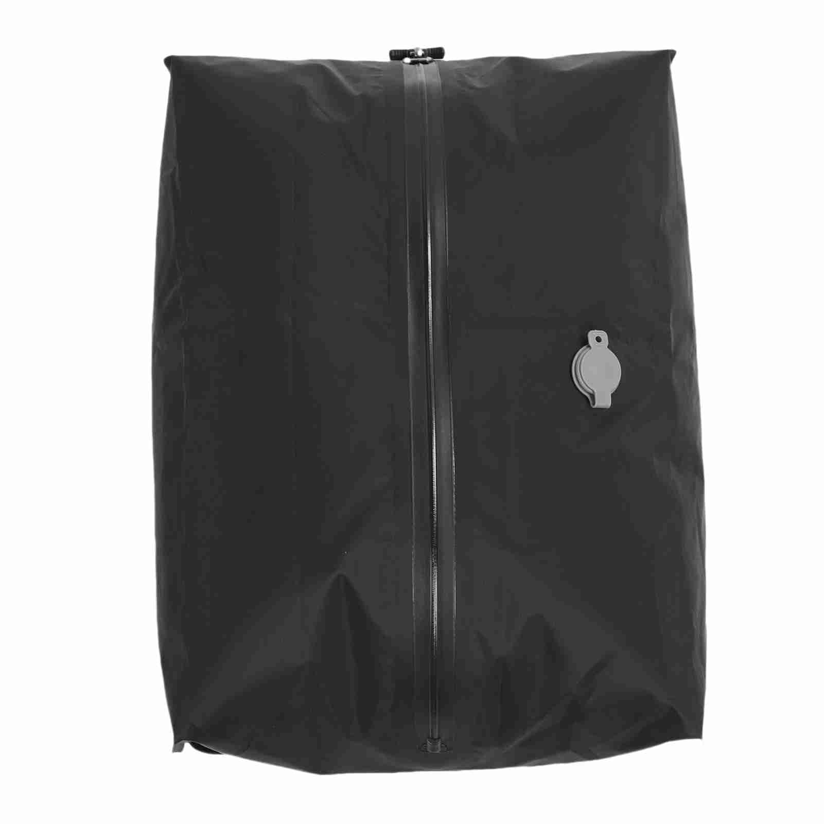 VBESTLIFE Bolsa de Vacío 16L para Viajar, Bolsa de Compresión Reutilizable de TPU 70D con Diseño Impermeable, Espacio de Ahorro para la Maleta, Mochila y Continuar (BLACK)