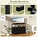 Simple Deluxe TV Stand Dresser for Bedroom Entertainment Center with 5 Fabric Drawers, Storage Organizers Units for Living Room, Media Console Table with Open Shelf up for 45