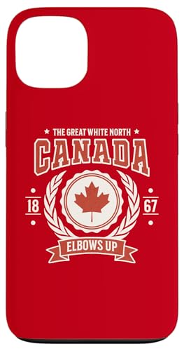 Canada Gomito Canadese Pride Flag Leaf 1867 Anti Tariffa Custodia per iPhone 13