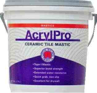 Custom Building Products AcrylPro Ceramic Tile Adhesive 1 gal.