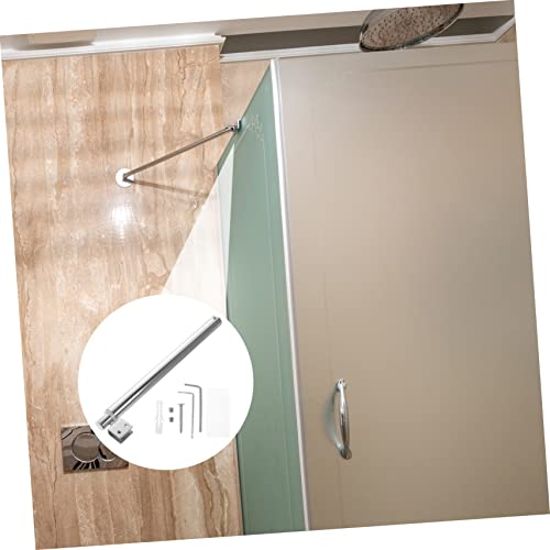 Fixation murale pour douche sans cadre | Barre de support panneau de verre rigide - 7