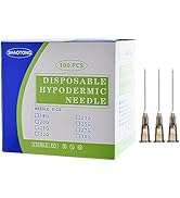 SHAOTONG Luer Lock Accessories-100Pcs (22G-Long 1In)