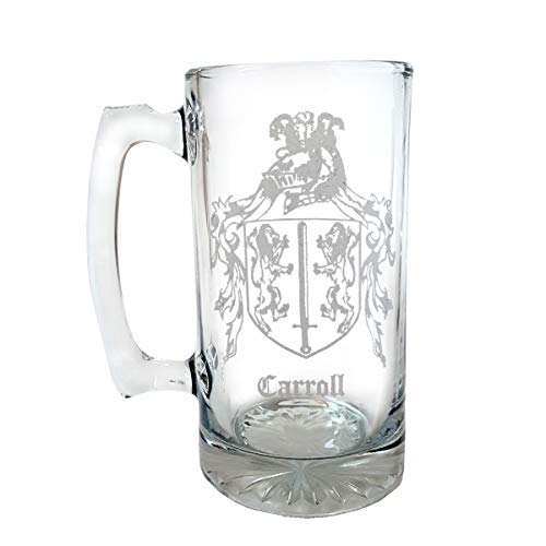 Carroll Irish Family Coat Of Arms 27oz Beer Stein