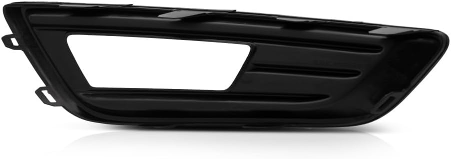 For Ford Focus 2015 2016 2017 2018 Fog Light Trim Driver Side | Front | Matte-Black | With Fog | SE Model | Replacement For FO1038151 | F1EZ15266K