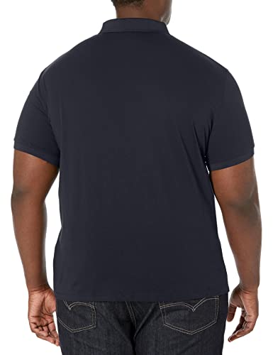 Armani Exchange Men's Short Sleeve Contrast Logo Jersey Polo2
