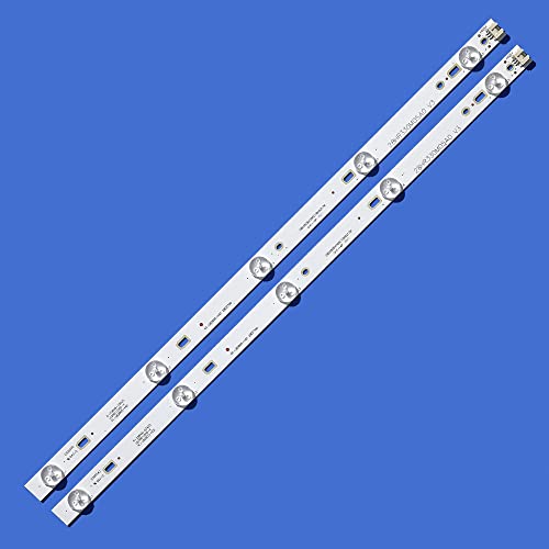 Repuesto de tira LED 6V para solucionar pantalla negra en televisor Lehua 28L17