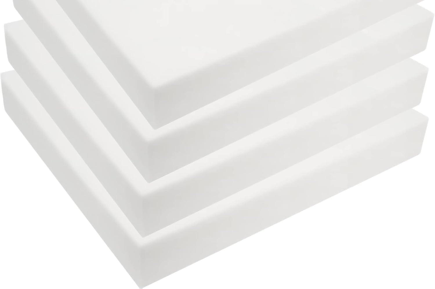 COMFY300 High Density Foam Seat Pads, Chair Cushion Square Foam for Dining Chairs, Wheelchair Seat Cushion Replacement in size 18 x 18 x 4 Inch.