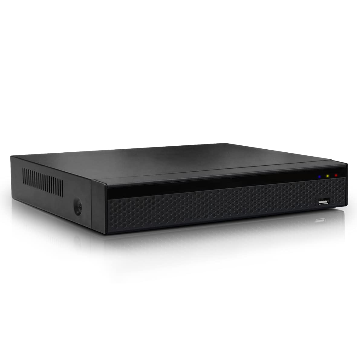 Nvr 16 Canali Atlantis A11-NVR1600-AK Risoluzione MAX 8MPx 25fps Uscita Vga/HDMI Onvif App per telecomando