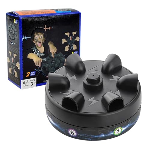 Detector de mentiras con Seis Dedos: Dispositivo eléctrico de Descarga de Dedos, Juego de Prueba para niños, desafío multijugador para , Herramienta de Actividades de Broma | Interesante Juego