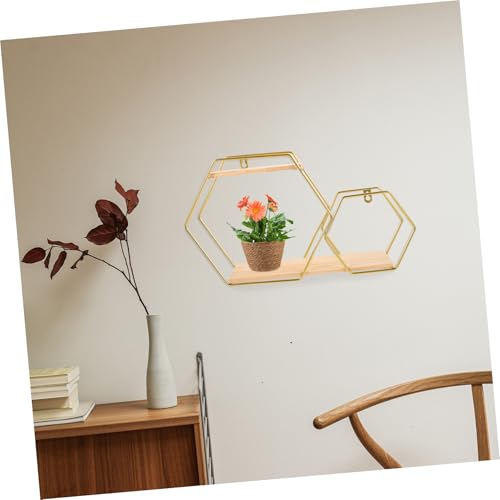 Étagère murale hexagonale pour ranger vos petits objets encombrants