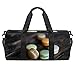 TIZORAX Sac de sport pour macaron Dessert Gym Sac fourre-tout Fitness Sac de voyage sur le toit