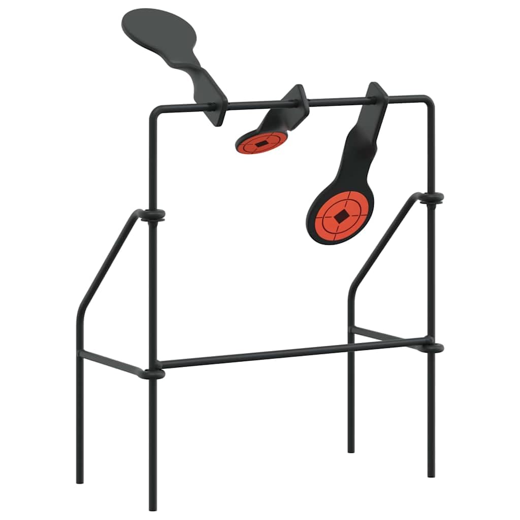 Generico Bersaglio Che Si ripristina Nero 26 x 13 x 31 cm Acciaio,Articoli Sportivi,Ricreazione all'aperto,Caccia e tiro a Segno,Accessori per tiro a Segno e poligono,Bersagli-42013602