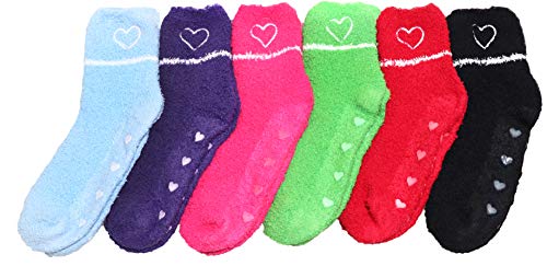 Image of ToBeInStyle Women's Pack of 6 Assorted Style Winter Socks