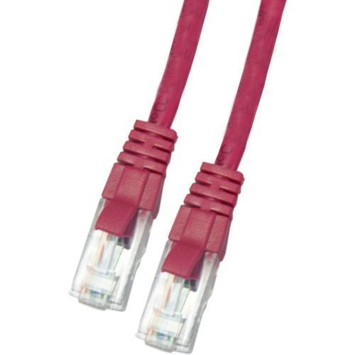 UltraJDI TECHNOLOGIES PC5-RE-05 PATCH CABLE 5' MOLDED RED CAT5E