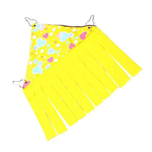 VILLCASE Rede de Papagaio Gaiola de PÃ¡ssaro Habitat de Rede RÃ©ptil DecoraÃ§Ã£o para Escalada Algod