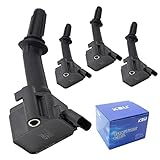 KSU Ignition Coil Pack Compatible with Chevy Buick GMC Malibu Terrain Cruze Equinox Volt Encore...