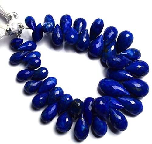 Lapis-lazuli naturel d'Afghanistan perles facettées de qualité supérieure pour bijoux fins