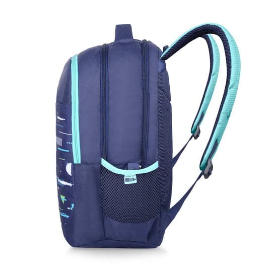 Image of Skybags Unisex Printed School Backpack For Kids, (Squad)