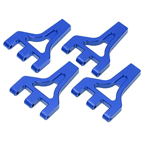Image of RC Front Rear Upper Swing Arms 4Pcs, Aluminum Alloy Swing Arm Replacement Compatible with 1 /6 Shredder REDCAT RC Car Sportinggoods Model Car Accessories(Dark Blue)
