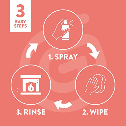 GLEAN Kalkstein-Reiniger-Spray – reinigt Ruß-, Rauch-, Fett- & Teerflecken (500 ml (1 Stück)