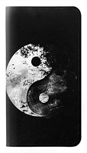 Housse cuir Samsung S26 Moon Yin-Yang protège écran complet
