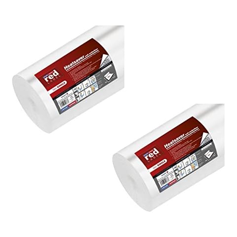 2 x Erfurt Heatsaver Wall Underliner Wall Insulation Polystyrene Lining 2mmx10M Cover