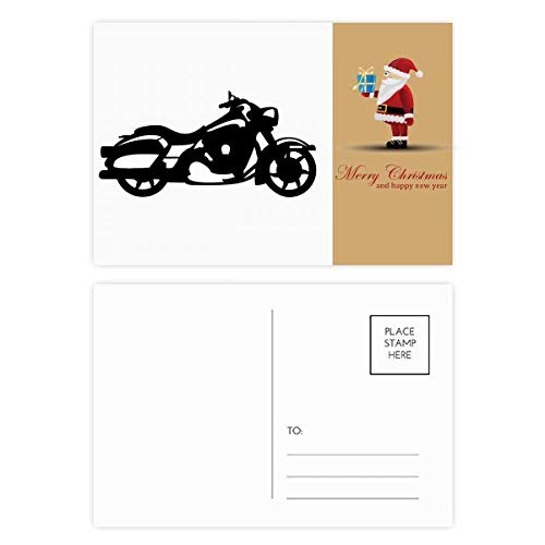 Cartes postales moto Père Noël mécaniques, le lot de 20 idéal pour vos cadeaux