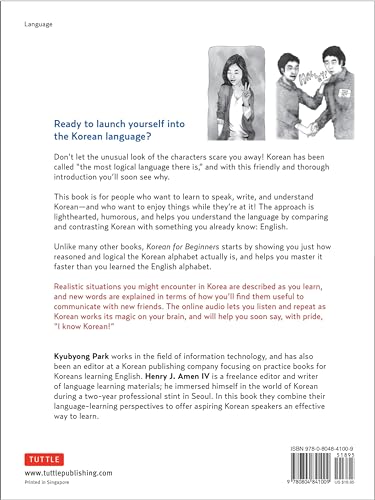 Korean for Beginners: Mastering Conversational Korean: Mastering Conversational Korean (Includes Free Online Audio)