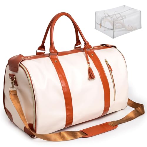 Jenni Bag, Jenni Bag Travel Bag with Wheels, Jenni Travel Bag (Beige)