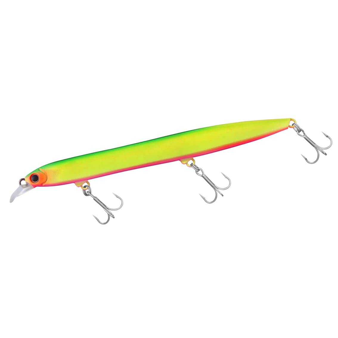 Daiwa Morethan Hisoka 120F-SSR Matte Lime Chart Pink Berry