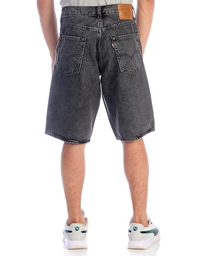 Levi's 478 Baggy Shorts for Men, Size 28, Black