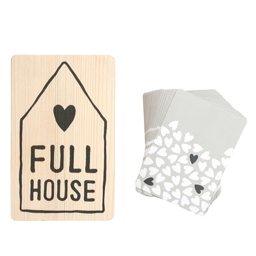 Santa Barbara Design Studio Classic Games - Fun Family Game Set, 2-Piece Set, Playing Cards - Full House