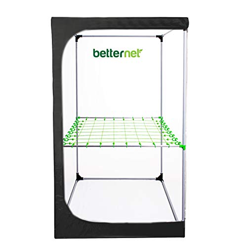 Scrog Netz 150x150cm Double Layer - Pflanzenstütznetz Für Growzelte Bis 150x150cm