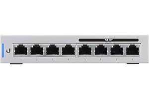 Ubiquiti UniFi Switch 8 60W with PoE Ports for Seamless Network Integration