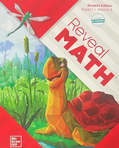 Reveal Math Student Edition, Grade 1, Volume 2 0076839044 Book Cover