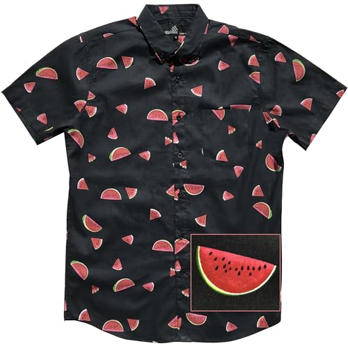 Image of Molokai Surf Button Down Slim Fit Hawaiian Short Sleeve Shirts