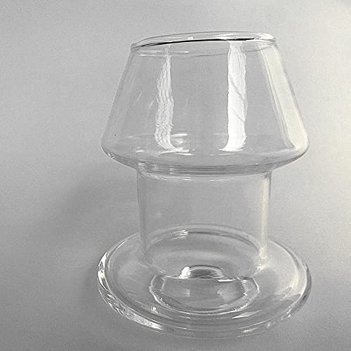 GAOSJX Vidrio Transparente Hueco y Liviano,M