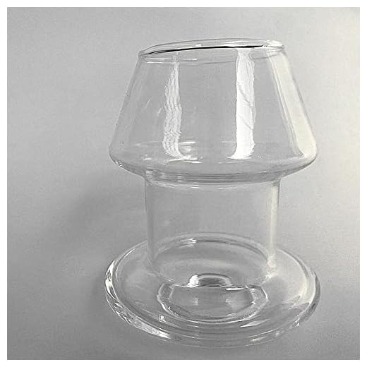 GAOSJX Vidrio Transparente Hueco y Liviano,M